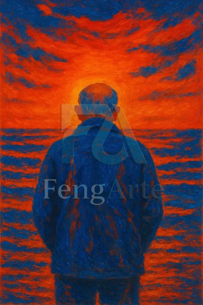 Contemplación del Atardecer